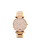 Fossil Carlie Rose Gold Dial Rose Gold Steel Strap Watch for Women - ES4301 Authentic Buy Shop Now
