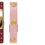 Versace Medusa Lock Icon Gold Dial Red Leather Strap Watch for Women - VEDW00319 Authentic Buy Shop Now