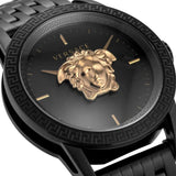 Versace Palazzo Empire Quartz Black Dial Black Steel Strap Watch For Men - VEDB00518 Authentic Buy Shop Now
