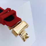 Versace Chain Reaction Quartz Black Dial Red & Black Rubber Strap Watch for Men - VEDY00319 Authentic Buy Shop Now