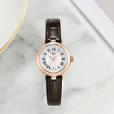 Tissot Bellissima Small Lady White Dial Brown Leather Strap Watch For Women - T126.010.36.013.00 Authentic Buy Shop Now