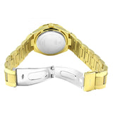 Guess Viva Diamonds Gold Dial Gold Steel Strap Watch for Women - W0111L2 Authentic Buy Shop Now