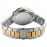 Guess Viva Diamonds Silver Dial Two Tone Steel Strap Watch for Women - W0111L5 Authentic Buy Shop Now
