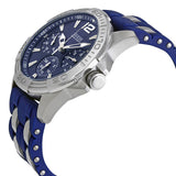 Guess Oasis Multifunction Blue Dial Two Tone Steel Strap Watch for Men- W0366G2 Authentic Buy Shop Now