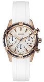 Guess Catalina White Dial White Silicon Strap Watch For Women - W0562L1 Authentic Buy Shop Now