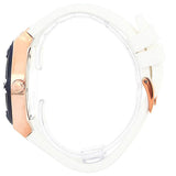 Guess Jet Setter White Dial White Rubber Strap Watch for Women - W0564L1 Authentic Buy Shop Now