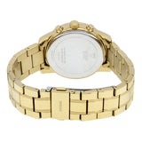 Guess Mini Sunrise Diamonds Silver Dial Gold Steel Strap Watch for Women - W0623L3 Authentic Buy Shop Now