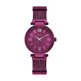 Guess Soho Pink Dial Pink Mesh Bracelet Watch For Women - W0638L6 Authentic Buy Shop Now