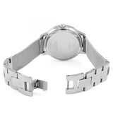 Guess Chelsea Mother of Pearl White Dial Silver Mesh Strap Watch For Women - W0647L1 Authentic Buy Shop Now