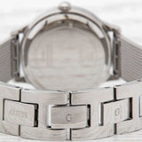 Guess Chelsea Crystals Black Dial Silver Mesh Bracelet Watch For Women - W0647L5 Authentic Buy Shop Now