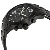 Guess Atlas Chronograph Black Dial Black Steel Strap Watch For Men - W0668G5 Authentic Buy Shop Now