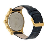 Guess Pinnacle Chronograph Quartz Blue Dial Blue Leather Strap Watch For Men - W0673G2 Authentic Buy Shop Now