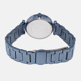 Guess Park Ave Analog Quartz Blue Dial Blue Steel Strap Watch For Women - W0767L4 Authentic Buy Shop Now