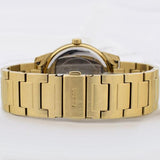 Guess Sunrise Chronograph Gold Dial Gold Steel Strap Watch For Women - W0330L1 Authentic Buy Shop Now