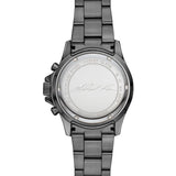 Michael Kors Everest Chronograph Black Dial Grey Steel Strap Watch For Women - MK6974 Authentic Buy Shop Now