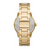 Michael Kors Tibby Multifunction Gold Dial Gold Steel Strap Watch For Women - MK7292 Authentic Buy Shop Now