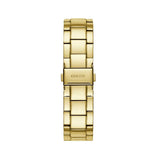 Guess Solar Chronograph Diamonds White Dial Gold Steel Strap Watch for Women - W1069L2 Authentic Buy Shop Now