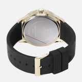 Guess Swirl Quartz Black Dial Black Silicone Strap Watch for Women - W1096L3 Authentic Buy Shop Now