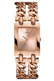 Guess Mod Heavy Metal Rose Gold Dial Rose Gold Steel Strap Watch For Women - W1117L3 Authentic Buy Shop Now