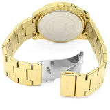 Guess G Twist Diamonds Gold Dial Gold Steel Strap Watch For Women - W1201L2 Authentic Buy Shop Now