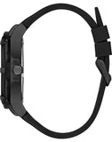 Guess Genesis Quartz Black Dial Black Silicone Strap Watch For Men - W1254G2 Authentic Buy Shop Now