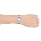 Emporio Armani Mother of Pearl Dial Silver Steel Strap Watch For Women - AR11112 Authentic Buy Shop Now