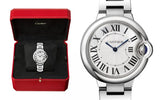 Cartier Ballen Bleu De Cartier Silver Dial Silver Steel Strap Watch for Women - W6920084 Authentic Buy Shop Now