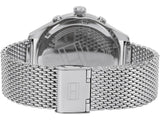 Tommy Hilfiger Gavin Chronograph Quartz Grey Dial Silver Mesh Bracelet Watch for Men - 1791466 Authentic Buy Shop Now