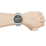 Tommy Hilfiger Kyle Chronograph Grey Dial Silver Steel Strap Watch for Men - 1791632 Authentic Buy Shop Now