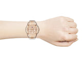 Tommy Hilfiger Haven Chronograph Rose Gold Dial Rose Gold Steel Strap Watch For Women - 1782197 Authentic Buy Shop Now