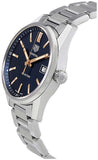 Tag Heuer Carrera Quartz Blue Dial Silver Steel Strap Watch for Women - WAR1112.BA0601 Authentic Buy Shop Now