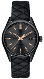 Tag Heuer Carrera Special Edition Black Dial Black Leather Strap Watch for Women - WAR1113.FC6392 Authentic Buy Shop Now