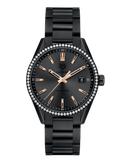 Tag Heuer Carrera Quartz Diamonds Black Dial Black Steel Strap Watch for Women - WAR1115.BA0602 Authentic Buy Shop Now