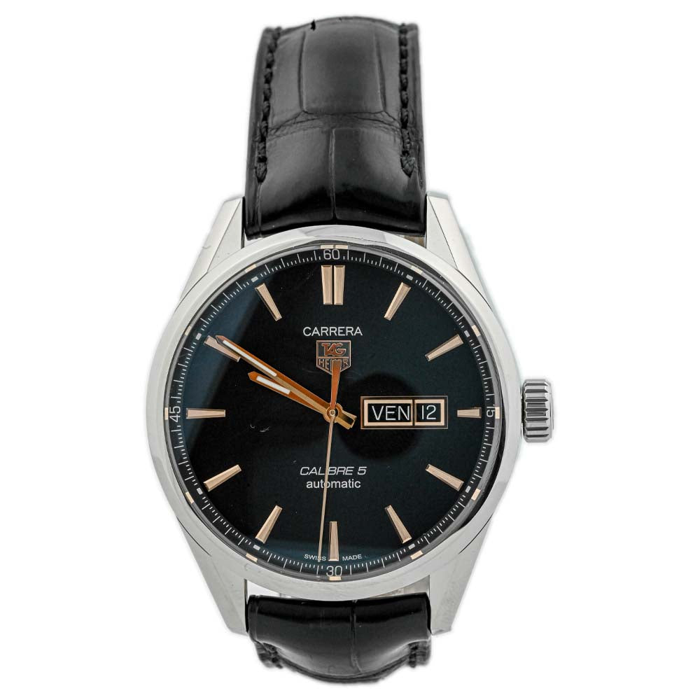 Tag Heuer Carrera Black Dial Watch for Men - WAR201C.FC6266 Authentic Buy Shop Now