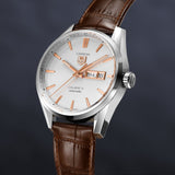 Tag Heuer Carrera White Dial Watch for Men - WAR201D.FC6291 Authentic Buy Shop Now