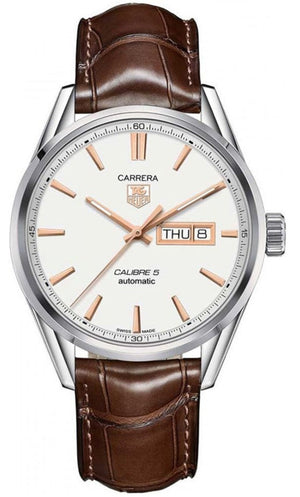Tag Heuer Carrera White Dial Watch for Men - WAR201D.FC6291 Authentic Buy Shop Now