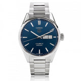 Tag Heuer Carrera Automatic Blue Dial Silver Steel Strap Watch for Men - WAR201E.BA0723 Authentic Buy Shop Now