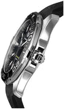Tag Heuer Aquaracer Quartz Black Dial Black Rubber Strap Watch for Men - WAY101A.FT6141 Authentic Buy Shop Now