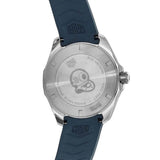 Tag Heuer Aquaracer Quartz Blue Dial Blue Rubber Strap Watch for Men - WAY101C.FC6153 Authentic Buy Shop Now
