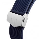 Tag Heuer Aquaracer Quartz Blue Dial Blue Rubber Strap Watch for Men - WAY101C.FC6153 Authentic Buy Shop Now