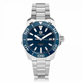 Tag Heuer Aquaracer Blue Dial Quartz Silver Steel Strap Watch for Men - WAY111C.BA0928 Authentic Buy Shop Now