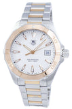 Tag Heuer Aquaracer White Dial Watch for Men - WAY1150.BD0911 Authentic Buy Shop Now