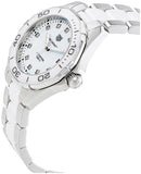Tag Heuer Aquaracer Diamonds White Dial Two Tone Steel Strap Watch for Women - WAY131D.BA0914 Authentic Buy Shop Now