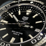 Tag Heuer Aquaracer Quartz Diamonds Black Dial Two Tone Steel Strap Watch for Women - WAY131G.BA0913 Authentic Buy Shop Now