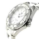 Tag Heuer Aquaracer Diamonds White Dial Two Tone Steel Strap Watch for Women - WAY131H.BA0914 Authentic Buy Shop Now