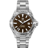 Tag Heuer Aquaracer Sunray Brown Dial Watch for Men - WAY2018.BA0927 Authentic Buy Shop Now