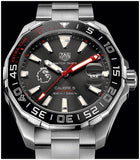 Tag Heuer Aquaracer Calibre 5 Premiere League Edition Black Dial Silver Stainless Steel Watch for Men - WAY201D.BA0927 Authentic Buy Shop Now