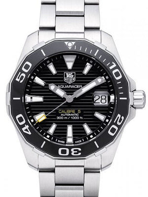 Tag Heuer Aquaracer Black Dial Watch for Men - WAY211A.BA0928 Authentic Buy Shop Now