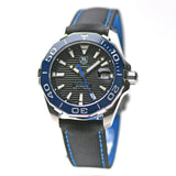 Tag Heuer Aquaracer Calibre 5 Automatic Black Dial Black Nylon Strap Watch for Men - WAY211B.FC6363 Authentic Buy Shop Now