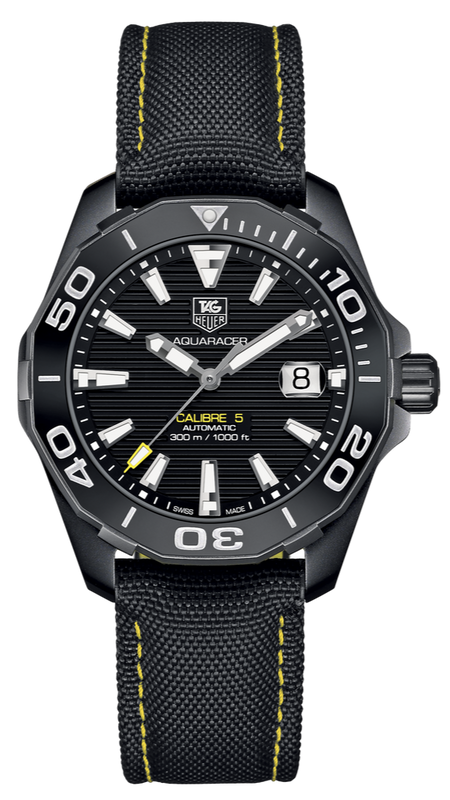 Tag Heuer Aquaracer Black Dial Watch for Men - WAY218A.FC6362 Authentic Buy Shop Now